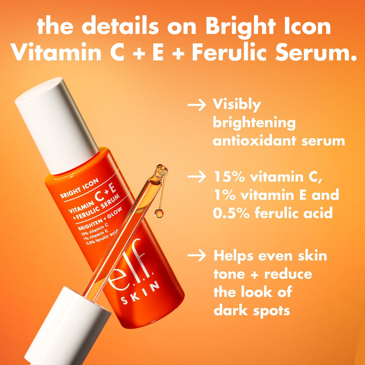 Bright Icon Vitamin C + E + Ferulic Serum