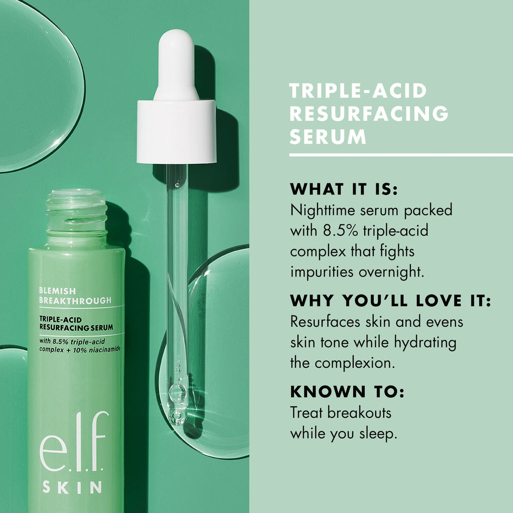 Blemish Breakthrough Triple-acid Resurfacing Serum
